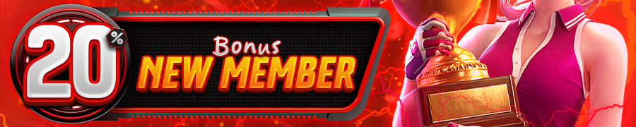 BONUS NEW MEMBER 20%