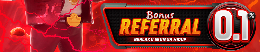 BONUS REFERRAL 1%